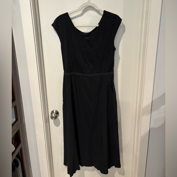 Athleta Black Dress - Size Large - Picture 2 of 3
